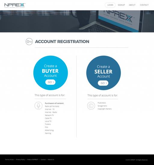 NPREX Registration Page