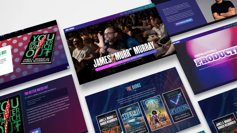 James Murray website case study