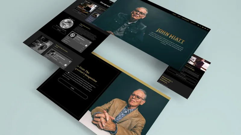John Hiatt website case study