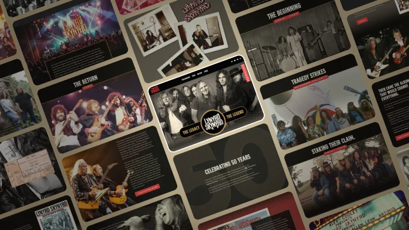 Lynyrd Skynyrd screen designs