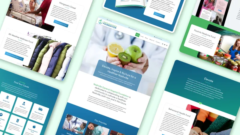 Nashville General Hospital Foundation screen designs