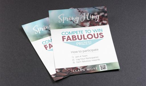 Example collateral to promote campaigns within the workplace Applied Health Analytics - Campaign Collateral