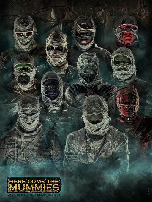 Here Come The Mummies Poster Here Come The Mummies Poster