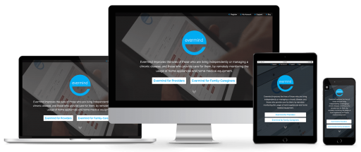 Evermind.us Responsive Site Design