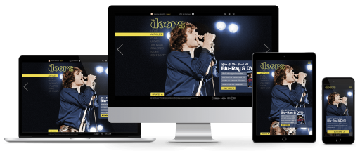 The Doors Responsive site design