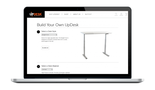 AngularJS product configurator integrates with Drupal commerce UpDesk Custom Product Builder