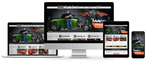 Stacey David - responsive drupal website design