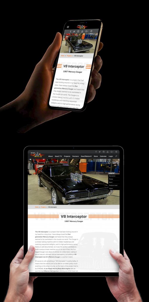Responsive theme for optimal experience regardless of device. StaceyDavid.com episodes on mobile, responsive Drupal website
