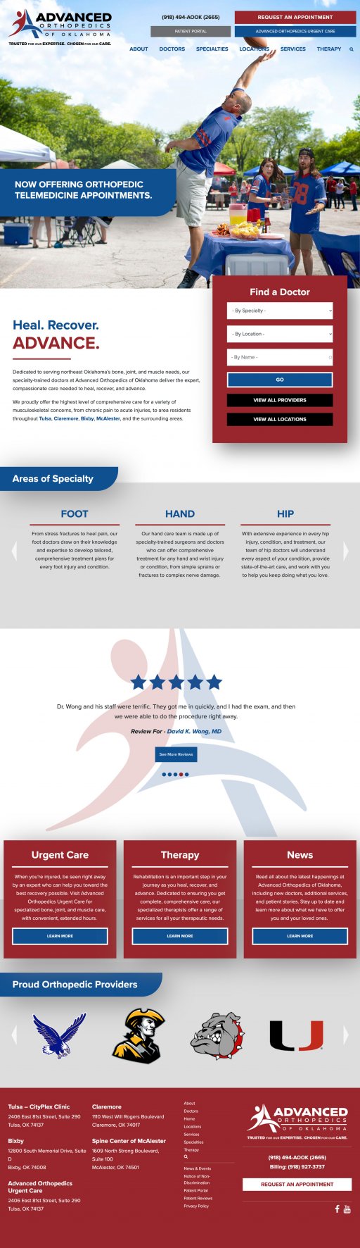 Advanced Orthopedics Advanced Orthopedics