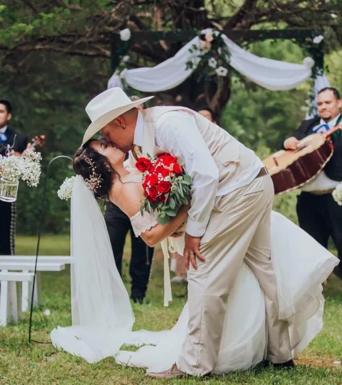 Newly married couple