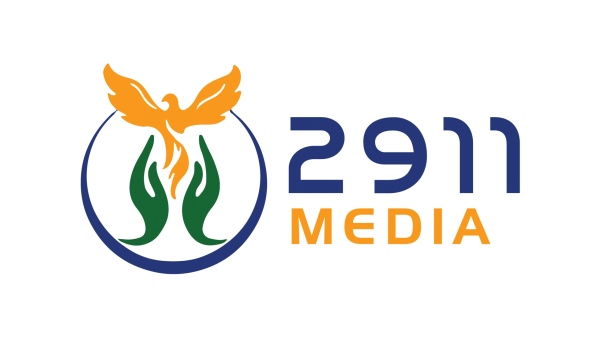 Previous logo for 2911 Media