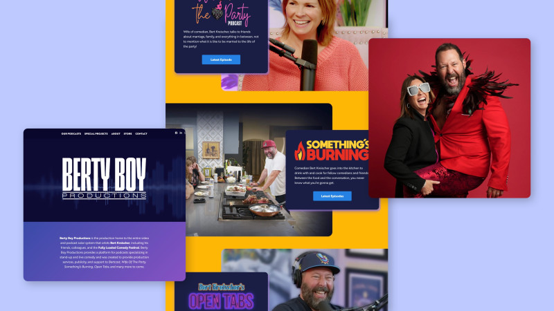 Berty Boy Productions screens