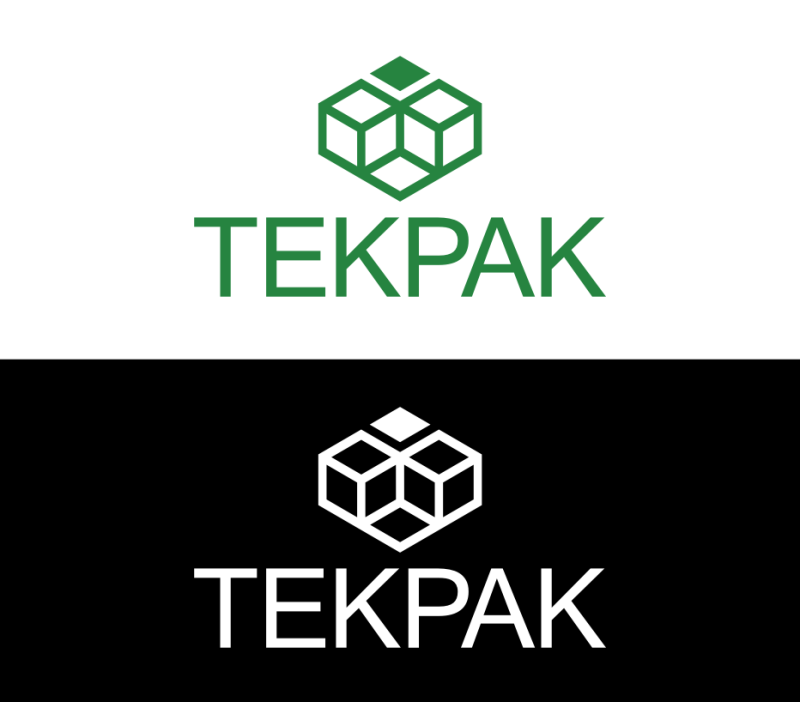 Tekpak logo stacked