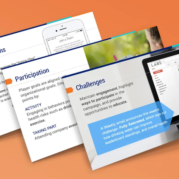 Pitch decks illustrated how the platform would perform